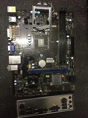 MSI B85M-P33 V3 Socket 1150 Motherboard Supporting 4th Gen CPU • $68
