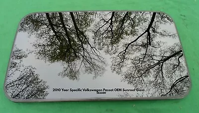 2010 Volkswagon Passat Oem Factory Year Specific Sunroof Glass  Free Shipping  • $140