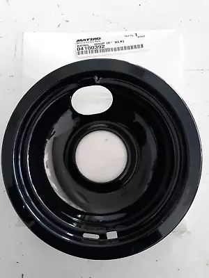 Maytag 6  Porcelain Burner Drip Pan 04100392...GENUINE FACTORY PART...NEW • $15