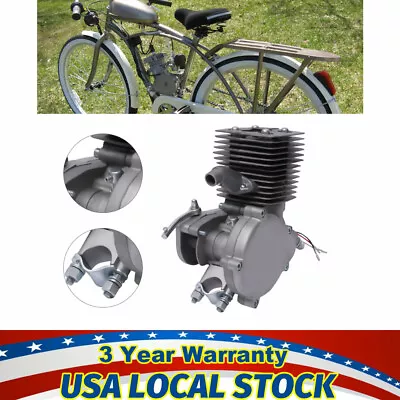 100CC 2-Stroke Engine Motor Kit For Motorized Bicycle Bike Gas Powered NEW • $123.50