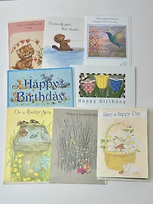 Unused Marian Heath Birthday Greeting Cards Lot Of 8 • $11.99