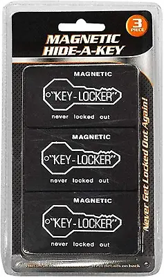 3x Car Magnetic Key Holder Key-Locker Hide A Key Durable Keys Security Box Safe • $14.48