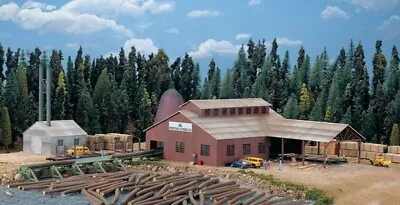 Walthers # 3236 Mountain Lumber Company Sawmill Kit N Scale MIB • $69.98