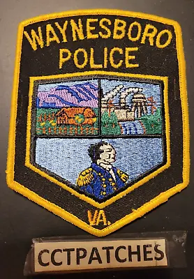 $6.99 • Buy Waynesboro, Virginia Police Shoulder Patch Va