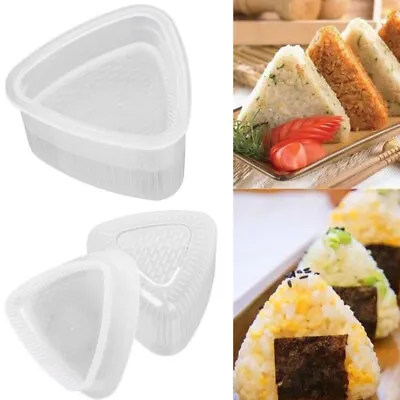 $3.08 • Buy 2PCs DIY Sushi Mold Onigiri Rice Ball Food Press Form Sushi Mold DIY Tool Mo_HQ