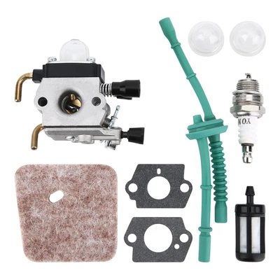 £11.99 • Buy Carburetor Carb Air Filter Kit For Stihl KM55 HL45 KM55R FS45C FS45L FS55T FS75