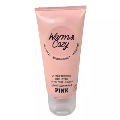 VICTORIA’S SECRET PINK WARM & COZY FRAGRANCE BODY LOTION CREAM 2.5 Oz New • $11.75