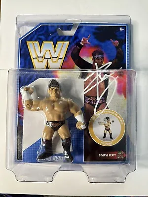 WWE Mattel Retro Zack Ryder Autographed Figure W/Protector & COA • $84.89