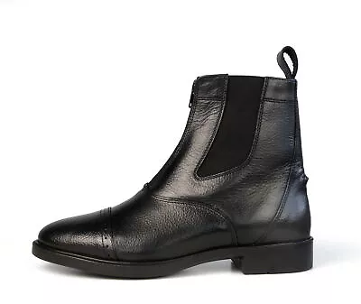 Brogini Chelmsford Zip Front Jodhpur Boot Leather Jod Boots *sale* Rrp Â£50 • £24.95