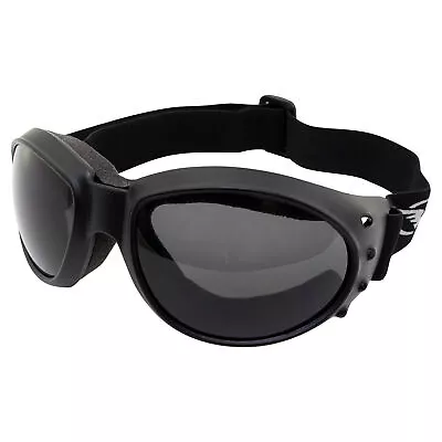 Motorcycle Atv Goggles Sunglasses Smoke Lens Anti Fog Coating • $13.99