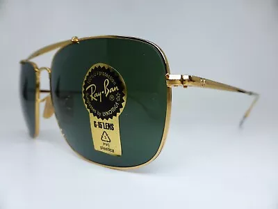 Ray Ban Sunglasses THE COLONEL  ARISTA (Gold) - G-15 Green Lenses RB3560-001 • $189