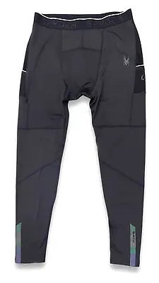 Spyder ProWeb Base Layer Compression Pants SPM720SSD - NWT Mens Large #43601-S1 • $26.99