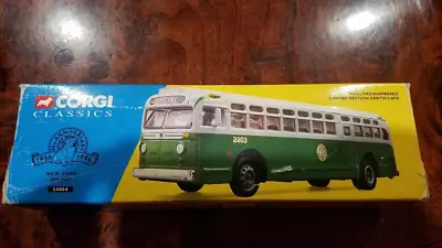 Corgi Classics Bus New York Gm 4507 Nib 1/50 Scale Model 54004 • $199