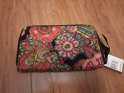 NWT ~ Vera Bradley Symphony In Hue Zip Around Wallet • $29.99