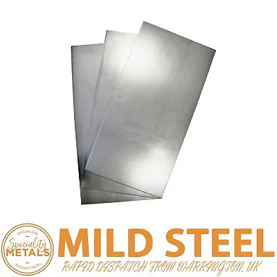 £35.99 • Buy RAPID BARGAIN MILD STEEL SHEET PLATE SQUARE METAL PANEL 0.5mm To 5mm THICK SHEET