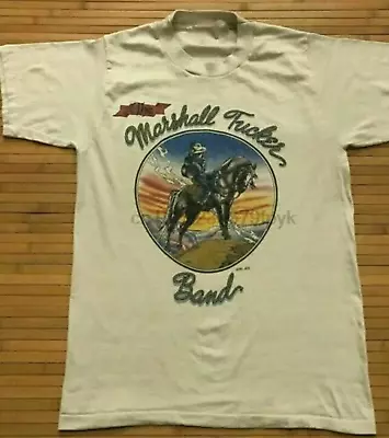 Vtg The Marshall Tucker Band Heavy Cotton White All Size Unisex Shirt A1225 • $24.94