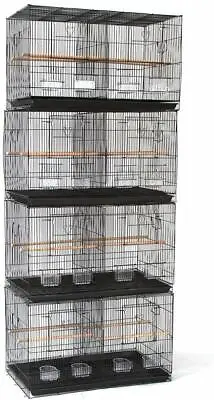 Lot Of 4 Breeding Bird Carrier Cage With Dividor For Parakeet Canary Finch Lover • $159.99