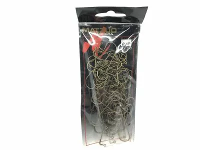 Matzuo American Aberdeen Jig 90 Leg Bronze Hook Size 2/0 Qty 100 Hook 117024-2/0 • $10.99