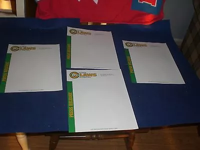 Vintage Baltimore Claws ABA Basketball Press Letterhead Lot (4)  RARE!!! • $5