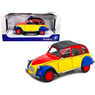 $72.95 • Buy 1985 Citroen 2CV6 Anisee  Ricard  1/18 Diecast Model Car By Solido