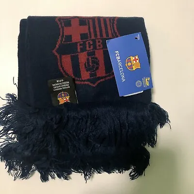 FC Barcelona Scarf New Officially Licensed Barca La Liga FCB Unisex - New • $14.99