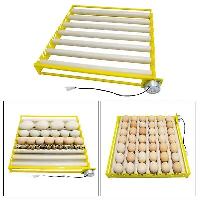 Egg Incubator Tray Accessories 360° Rotary Automatic Egg Turner Heater • £27.65