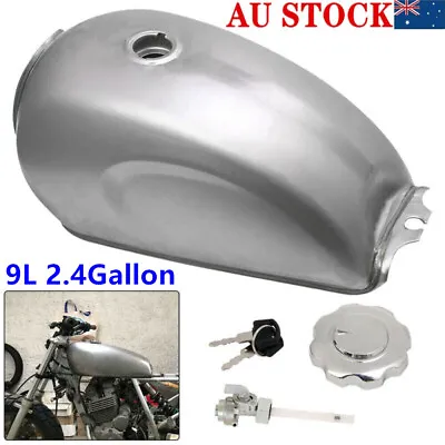 9L Vintage Motorcycle Fuel Gas Tank For CFMOTO Mandrill Cafe Racer With Cap AU • $97.99