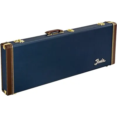 Fender Classic Series Wood Strat/Tele Case Navy Blue Orange • $199.99