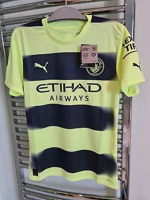 MCFC 3rd Jersey Size Small Colour Yellow  PUMA  New With Tags Attached • £25