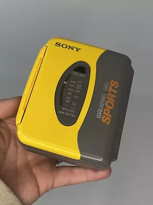 $19.95 • Buy Vintage Sony Sports Walkman WM-SXF10 - Radio Cassette Player For Parts/Repair