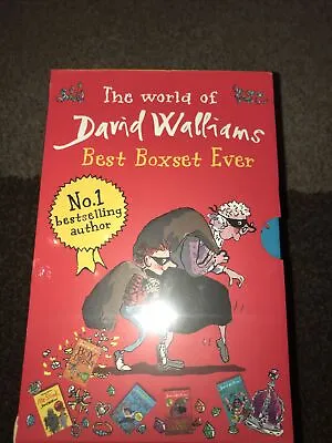 David Walliams 5 Book Box Set New And Sealed • £12