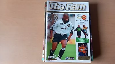 Manchester United Man Utd Away Programmes 1997/98 Season FREE POSTAGE • £3.75