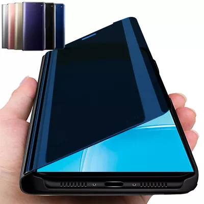 $13.99 • Buy For OPPO Find X5 X3 X2 Pro A72 A76 A16S A54S A94 A74 A15 Mirror Case Flip Cover