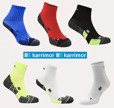 2 Pack Men's Karrimor Sports Breathable Dri Skin Running Socks Men's Size 11-14 • £12.45