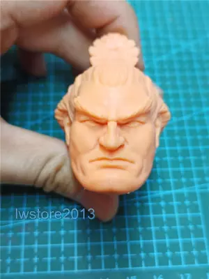 1:12 Sumo Wrestler Street Fighter Head Sculpt For 6  Male Action Figure Body • $21.15