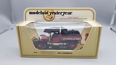Matchbox Models Of Yesteryear Boxed 1918 Crossley Model Y-13 Coal And Coke Truck • £5