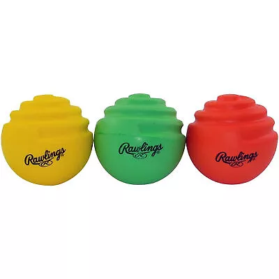 Rawlings Baseball/Softball Curve Ball Foam Training Balls 3-Pack - Multicolor • $13.25