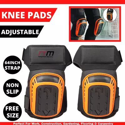 Knee Pads For Work Construction Gardening Flooring And Carpentry • $50.90