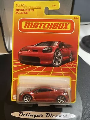 Matchbox Retro Series Mitsubishi Eclipse 1/24 Target Exclusive Red 1/64 Scale • $6