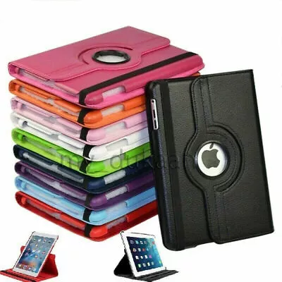 £6.99 • Buy For Apple IPad Air 1st Gen 9.7  (2013) 360° Rotation Pu Leather Case Cover