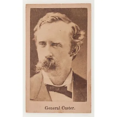 Second-to-Last CDV Photograph Of George A. Custer Taken Before Little Bighorn • $1312.50