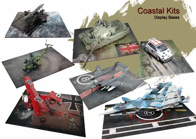 Coastal Kits 1:72 SCALE DISPLAY BASES • £14.95