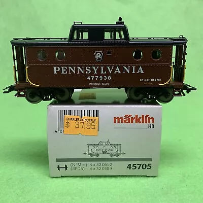 Märklin H0 45705 Pennsylvania Caboose 477938 West Germany • $0.99