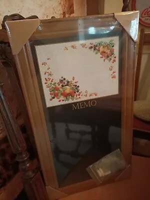£9 • Buy Brand New Memo Board Cottage  Country Kitchen Look 12 X 22 Inches Mothers Day 