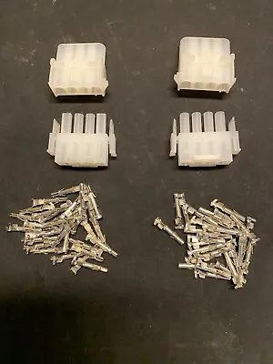 4 Pin Molex Connector Kit 2 Sets 14-20 AWG .084 Pins Arcade Pinball • $16.50