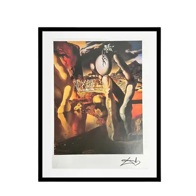 Salvador Dalí Original Signed Print 1936-37 Metamorphosis Of Narcissus Vintage • $100