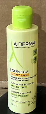 A-Derma Exomega Control Emollient Shower Oil Anti-Scratching 500ml Exp 01/2026 • £33.77