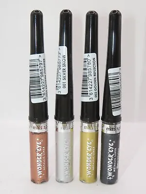 3 X Miss Sporty Wonder 'eye Metallic Liquid Eye Liner 3.5ml - Choose Shade • £4.99