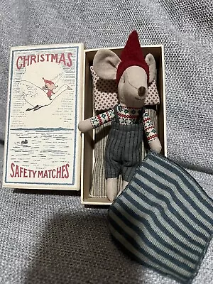 Maileg Christmas Big Brother Mouse Retired • $25