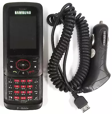 Samsung Blast SGH-T729 - Black And Red ( T-Mobile ) Rare Slider Phone - Bundled • $31.44